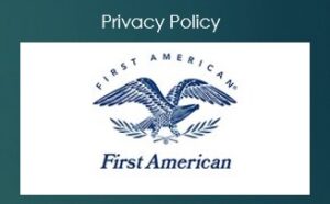 First AM Privacy Policy